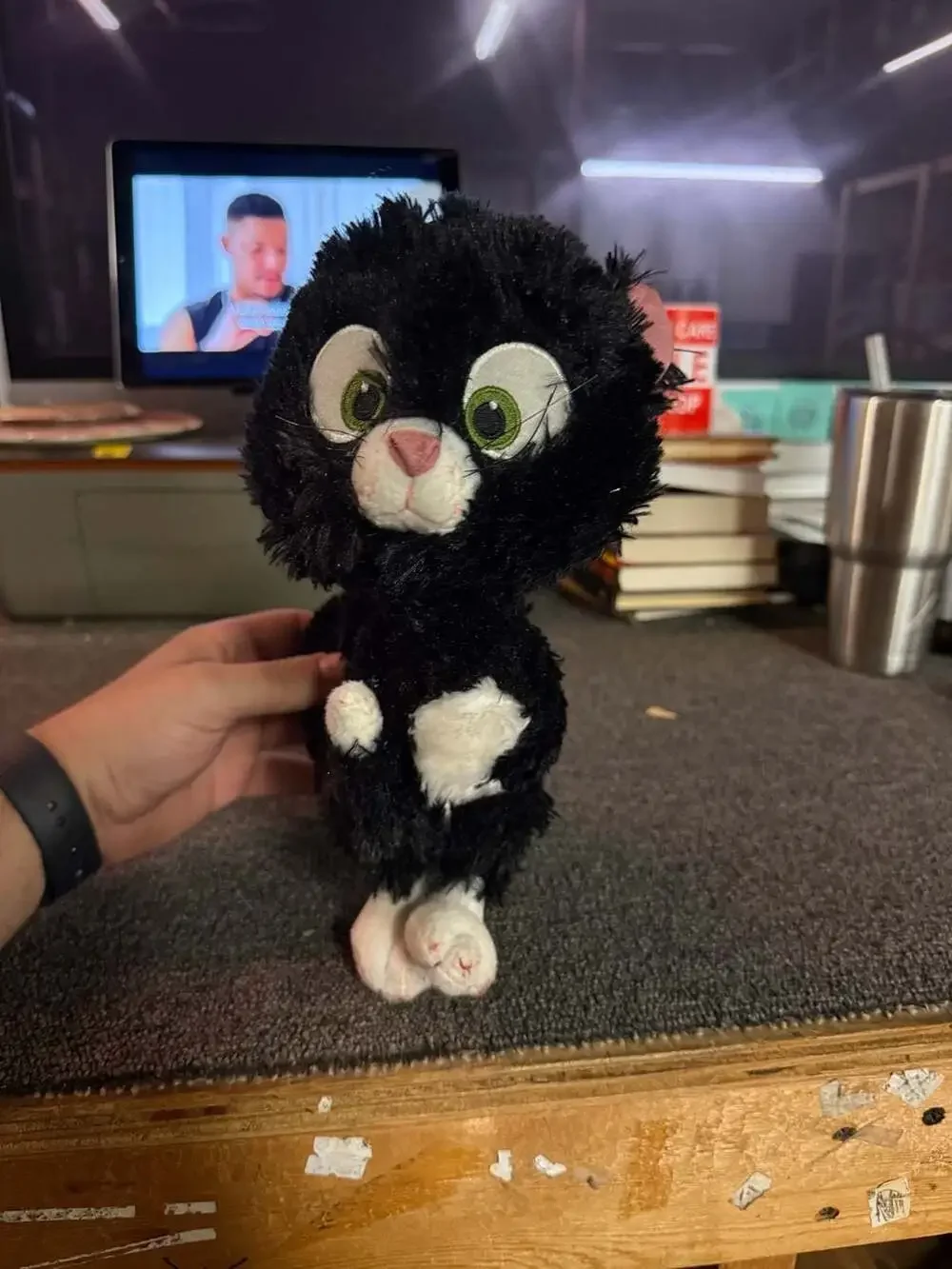 Disney Bolt Mittens Plush Cat
